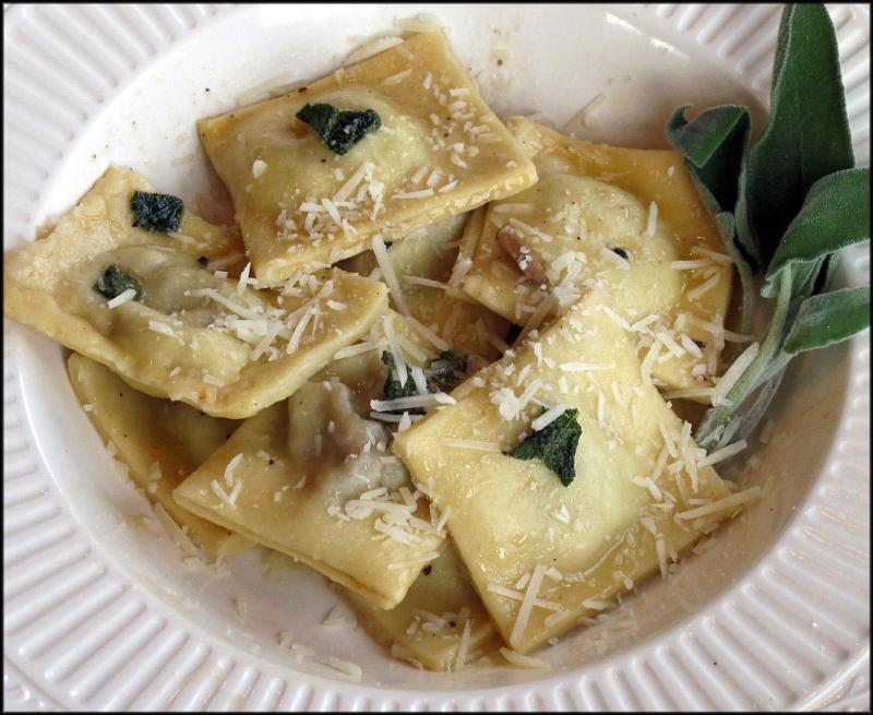Mushroom ravioli is a good project to warm up winter. JACK CLEMONS PHOTO